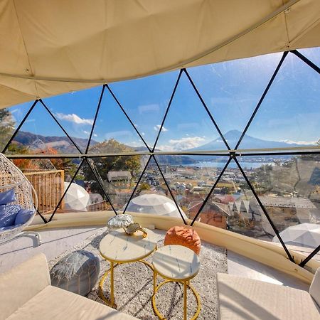 Mt,Fuji Glamping Terrace Minenohana - Vacation Stay 35711V Fudžikawagučiko Exteriér fotografie