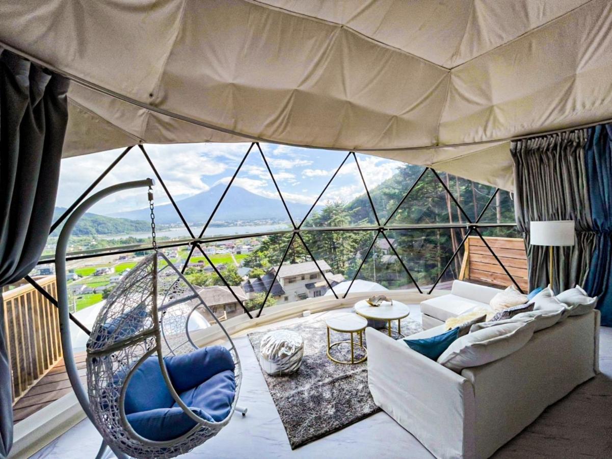 Mt,Fuji Glamping Terrace Minenohana - Vacation Stay 35711V Fudžikawagučiko Exteriér fotografie