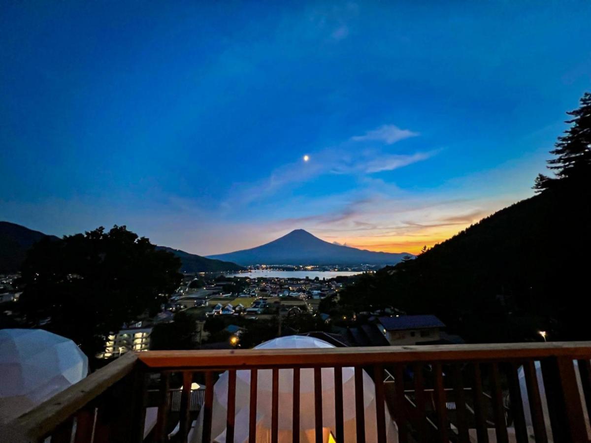 Mt,Fuji Glamping Terrace Minenohana - Vacation Stay 35711V Fudžikawagučiko Exteriér fotografie